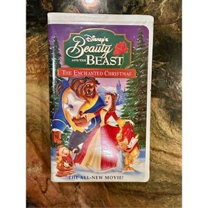 Disneys Beauty & the Beast The Enchanted Christmas VHS tape